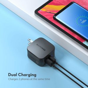 USB Wall Charger 2-Pack 2-Port 17W Travel Charger